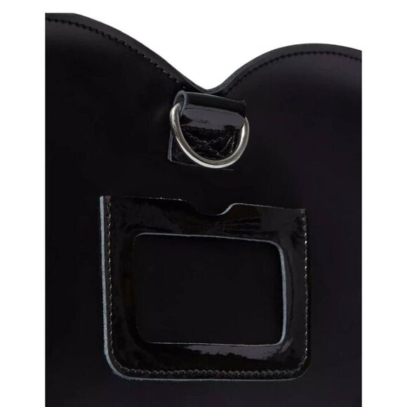 Dr. Martens Black Leather Heart Shaped Convertible Bag Backpack EXCELLENT! - Picture 11 of 16